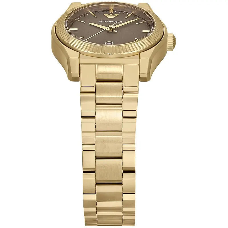 Emporio Armani Federica Brown Dial Ladies Watch | AR11700